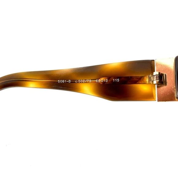 Chanel Oversized Tortoise Frame Gradient Sunglasses - Picture 8 of 11